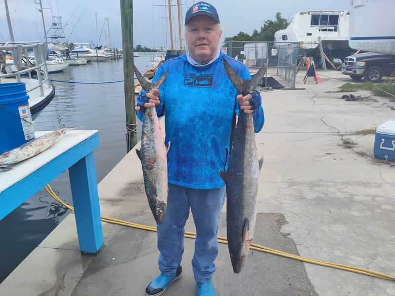Florida King Fish caught fishing with Reef Band Fishing Charters 2022
