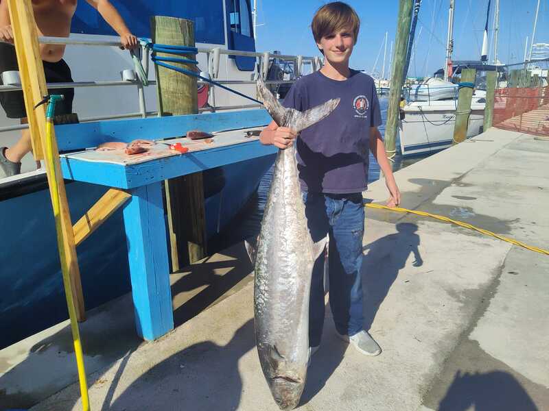 Florida King Fish caught fishing with Reef Band Fishing Charters 2022