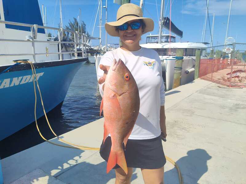 Florida Snapper caught fishing with Reef Band Fishing Charters 2022