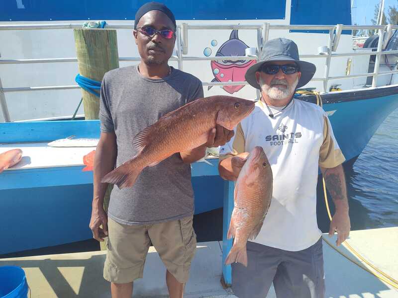 Florida Snapper caught fishing with Reef Band Fishing Charters 2022