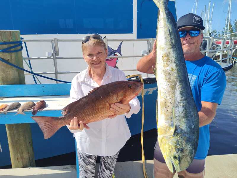 Florida Mahi Mahi caught fishing with Reef Band Fishing Charters 2022